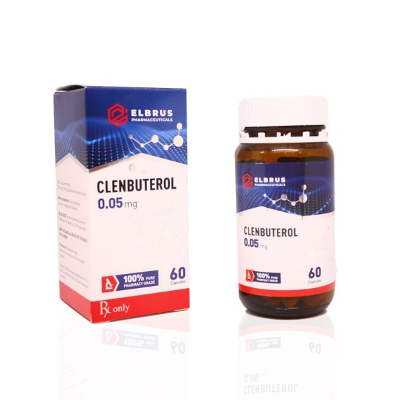 Clenbuterol 0.05 mg Elbrus Pharmaceuticals