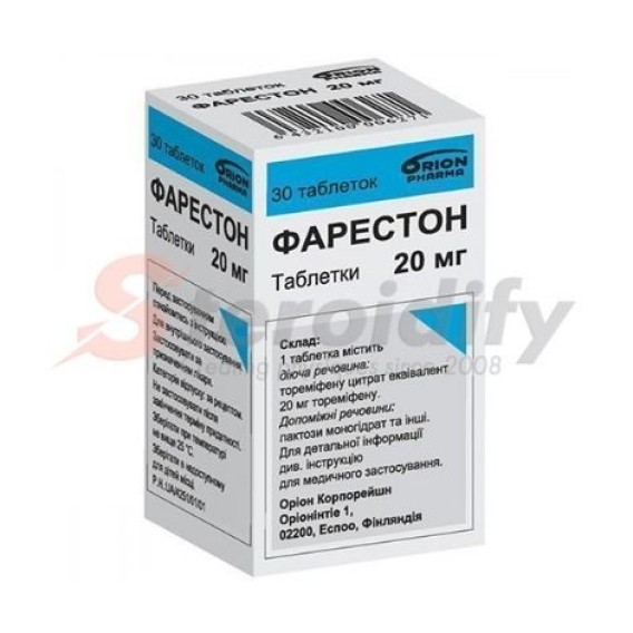 Fareston 20mg Orion Corp