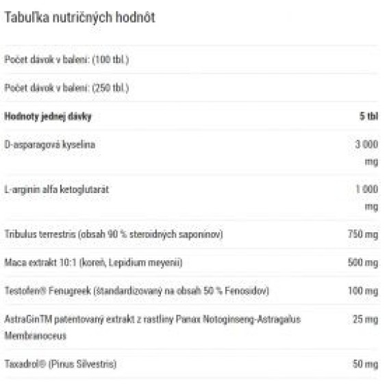 Amix Testo F-200 250 tabs AMIX